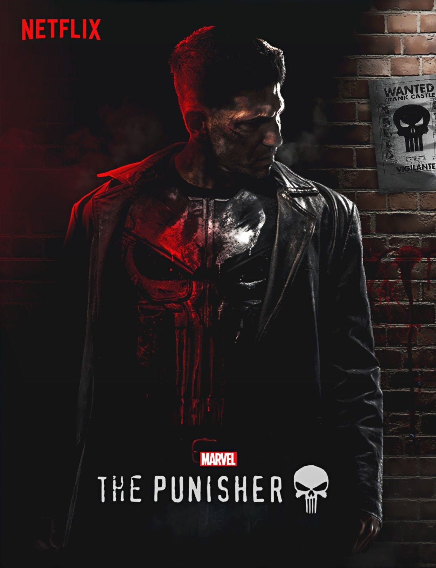 The Punisher, Netflix, Marvel, Action, Thriller, 1480x1920 HD Handy