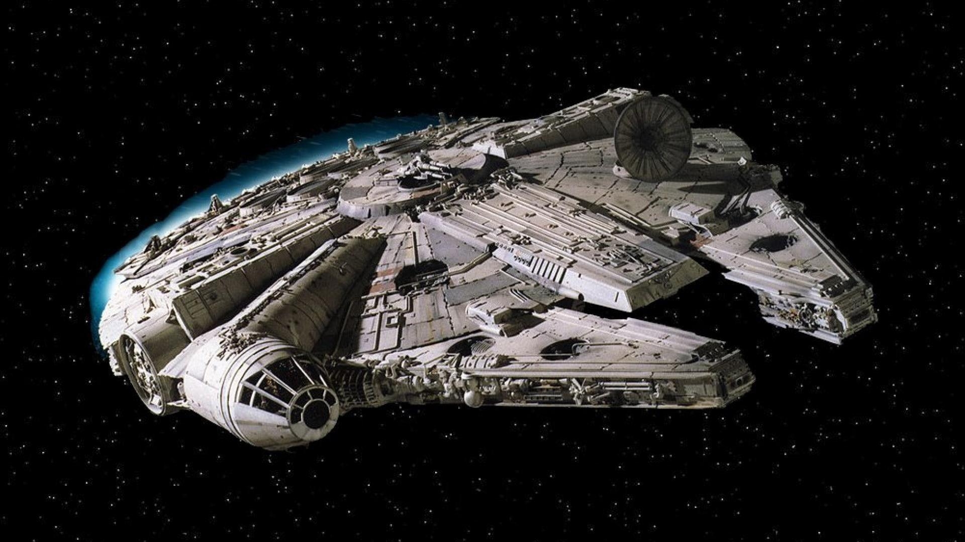 Millennium Falcon, Star Wars, Hochauflösend, Sci-Fi, Raumschiff, 1920x1080 Full HD Desktop