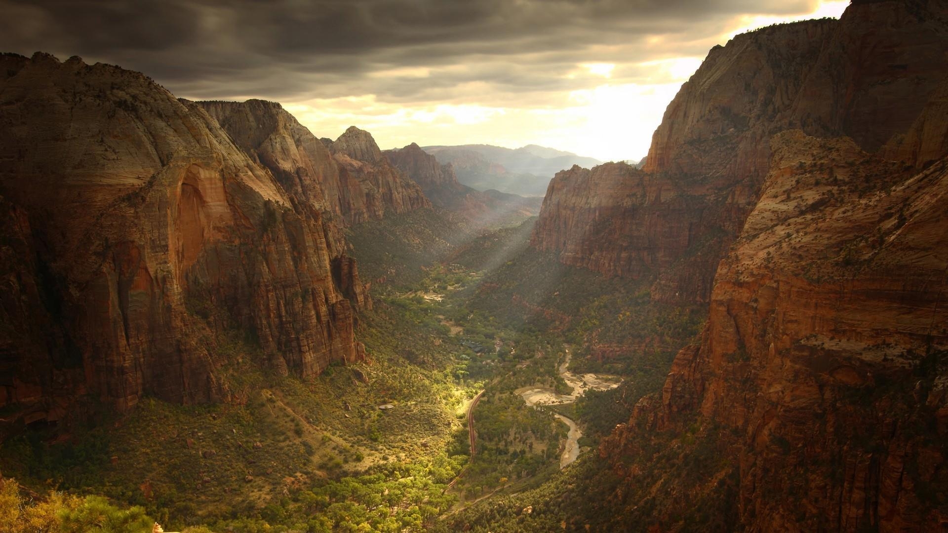 Zion Nationalpark, HD, Bild, M4vy9qe, Natur, 1920x1080 Full HD Desktop