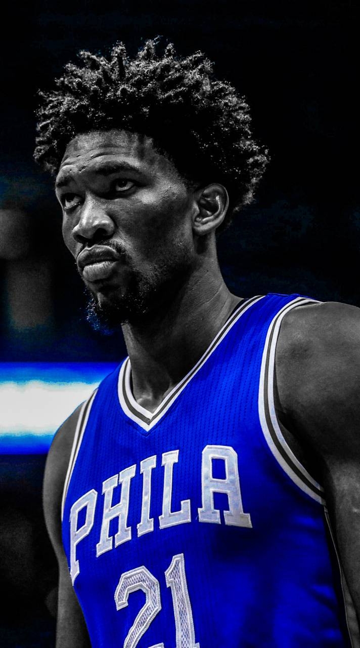 Joel Embiid, Sport, Basketball, Sixers, NBA, 720x1280 HD Handy