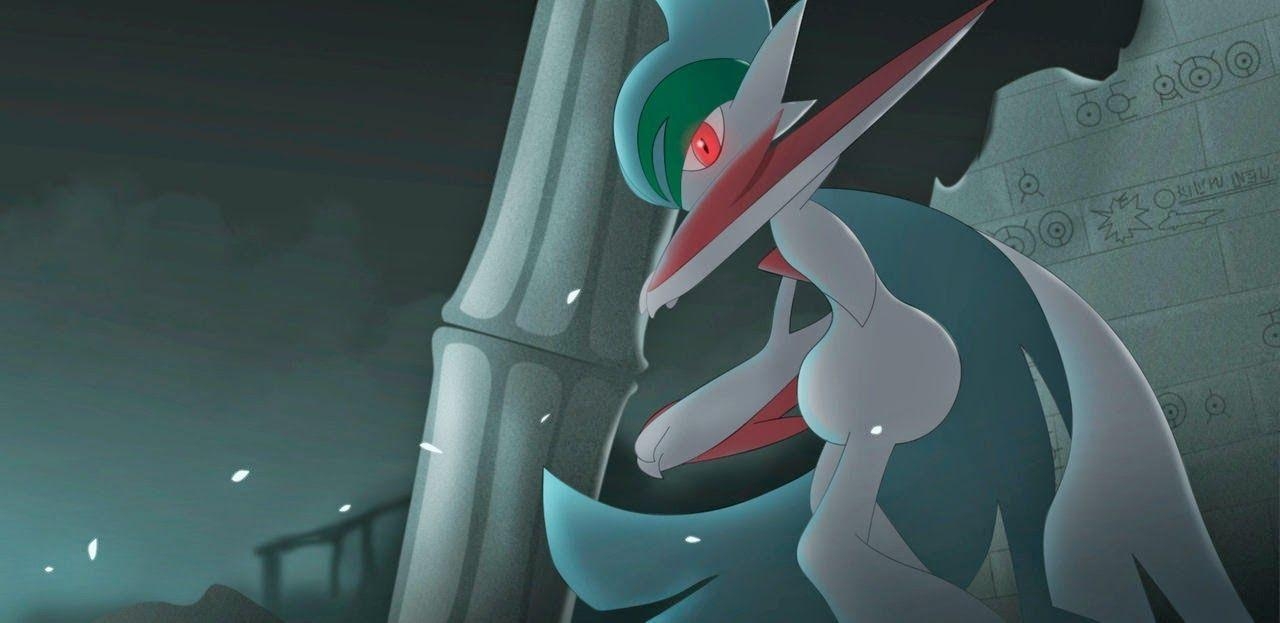 Gallade, Kreatur, Spiele, Bild, Pokémon, 1280x630 Dual Screen Desktop