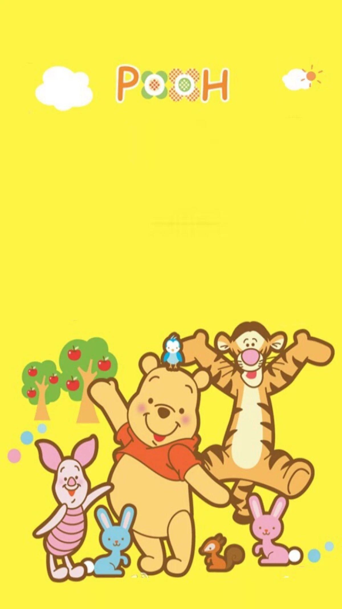 Tigger, Winnie Puuh, Disney, Cartoon, Hintergrund, 1200x2140 HD Handy