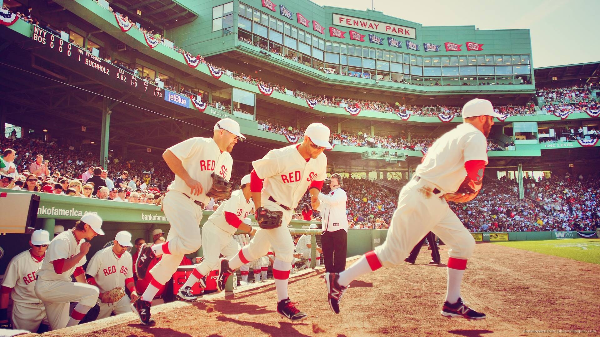 Boston Red Sox, Hintergrund, Bild, 289 MB, Px, 1920x1080 Full HD Desktop