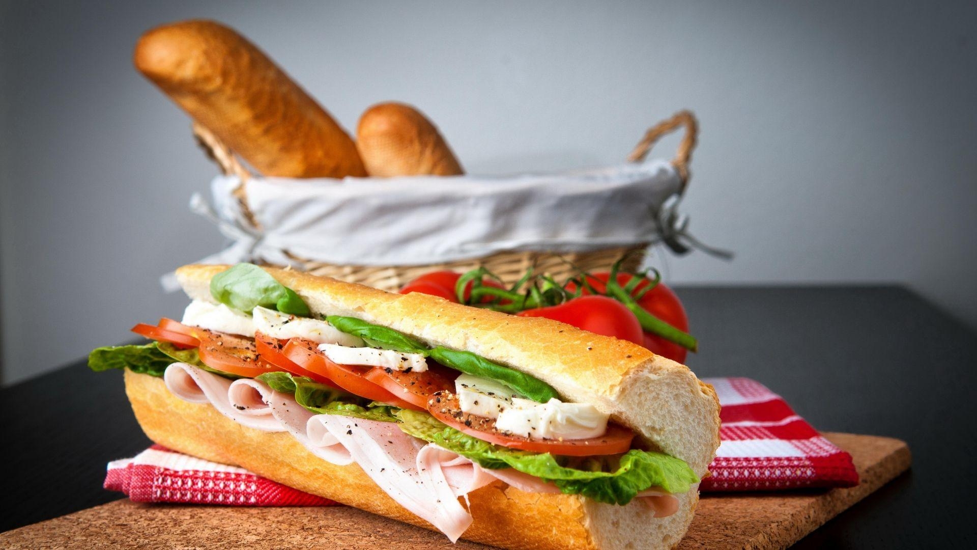 Sandwich, Gemüse, Brot, Frühstück, Gesund, 1920x1080 Full HD Desktop