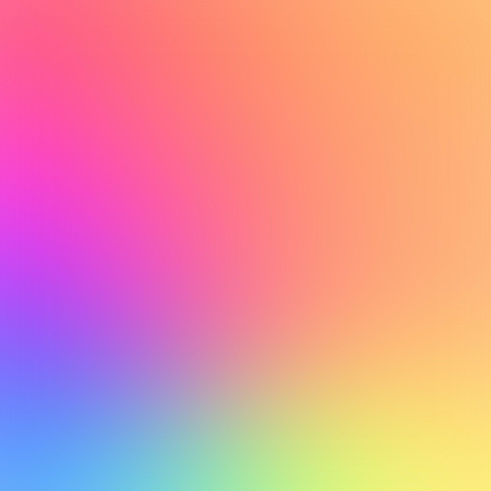 Regenbogen, weiche Gradierung, Farben, iPad, Hintergrund, 2050x2050 HD Handy