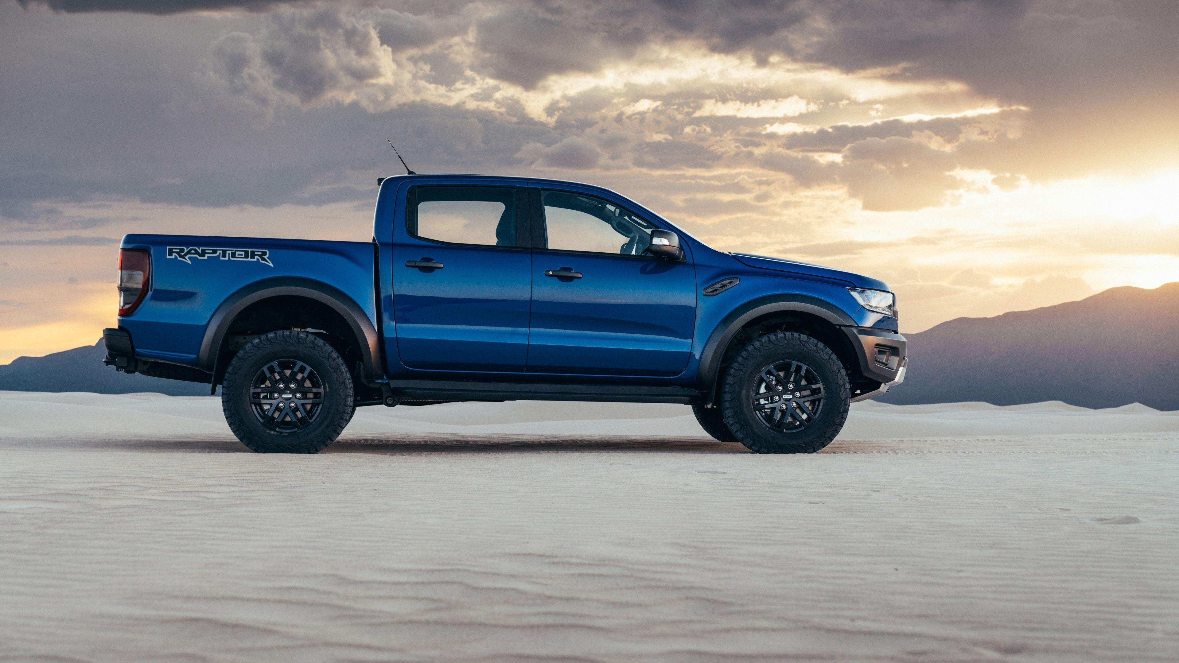 Ford Ranger, Raptor, Seitenansicht, 2019, HD Bild, 3840x2160 4K Desktop