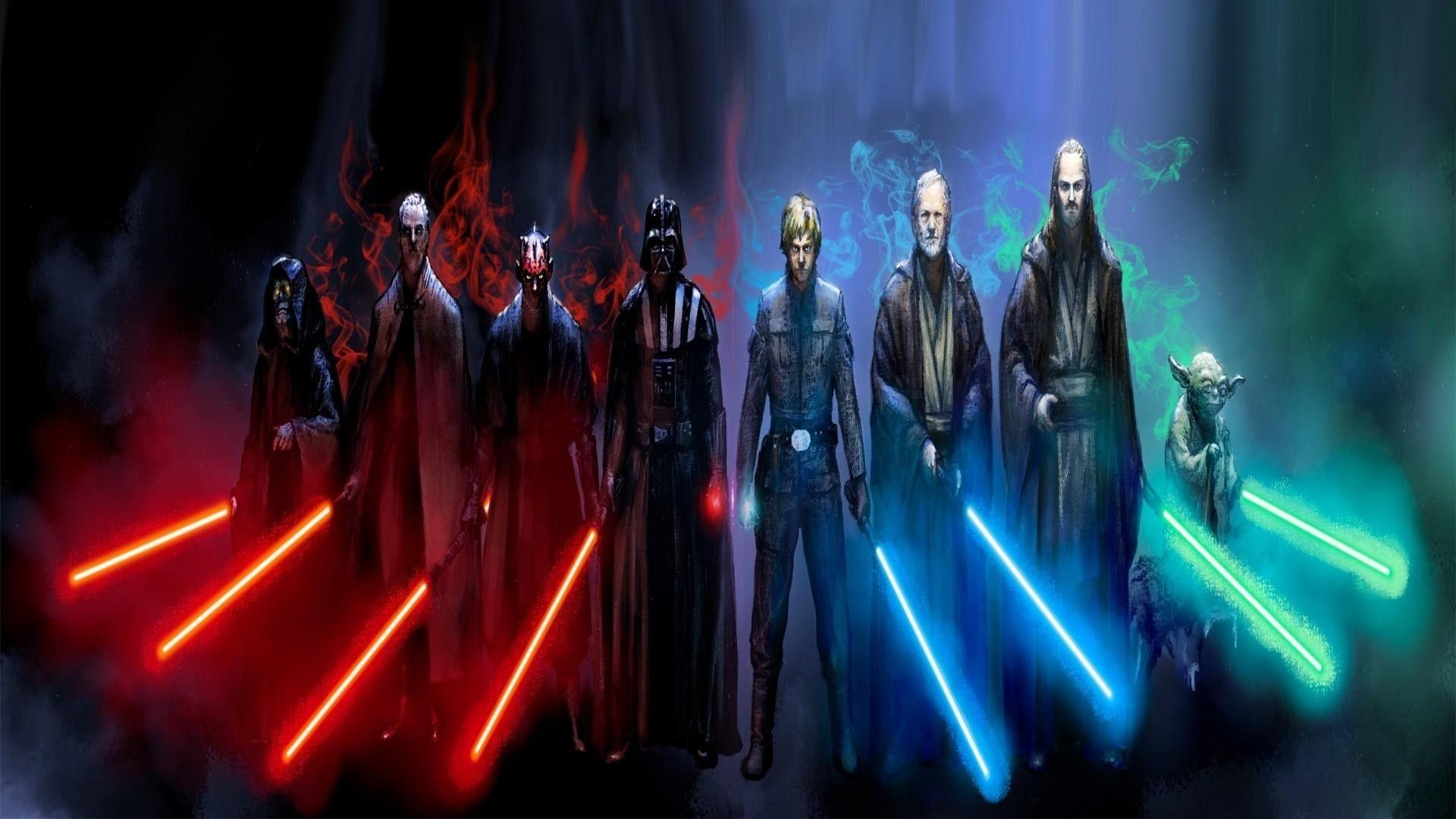 Jedi, Sith vs Jedi, Filme, Star Wars, Wallpaper, 1920x1080 Full HD Desktop