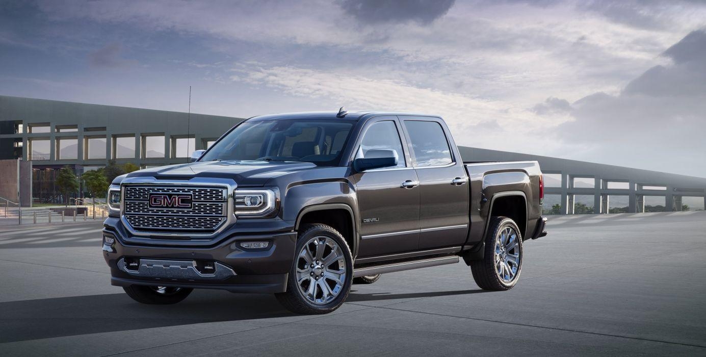 GMC Sierra 1500 Denali, Ultimate, Crew Cab, 4x4, Hintergrund, 1390x700 HD Desktop