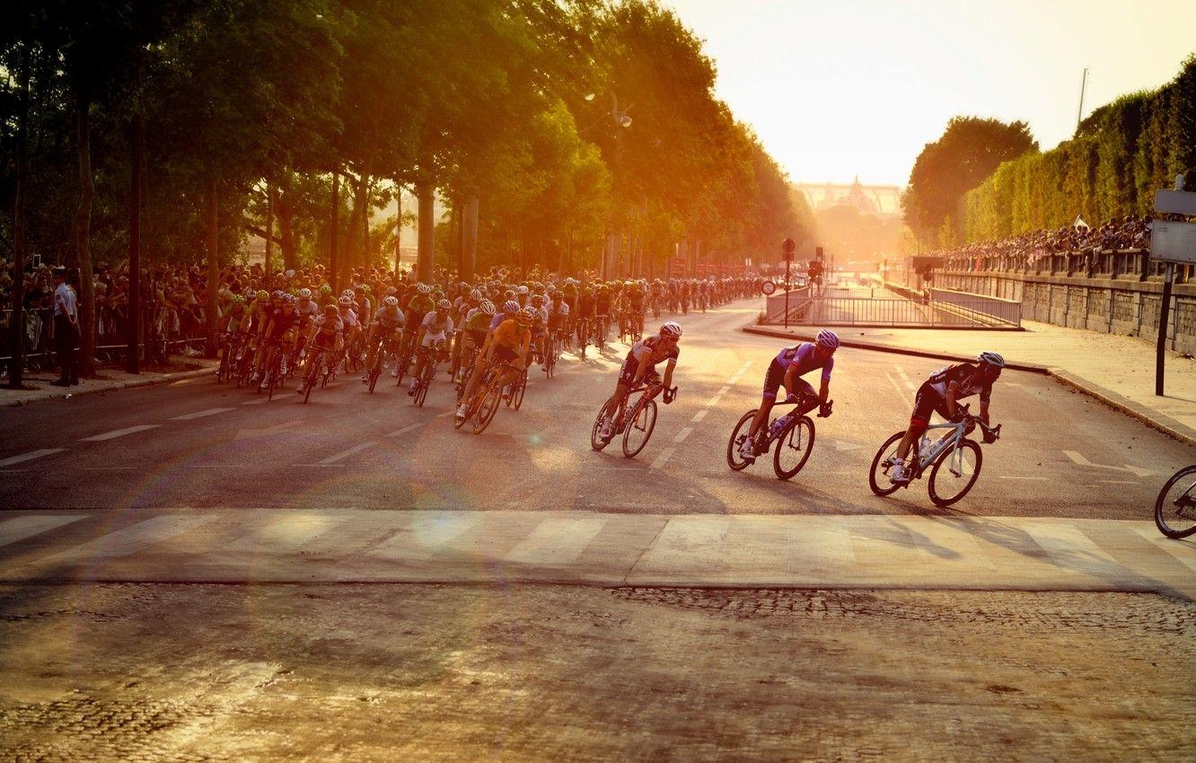 Fahrradrennen, Paris, Athleten, Marathon, Sport, 1340x850 HD Desktop