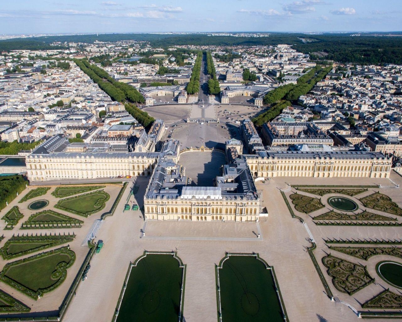 Schloss Versailles, Frankreich, Palast, Bild, Reisen, 1280x1030 HD Desktop