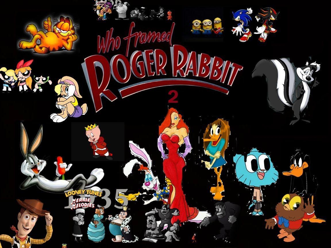 Roger Rabbit, Toontown, Jessica Rabbit, Cartoon, Filmcharaktere, 1160x870 HD Desktop