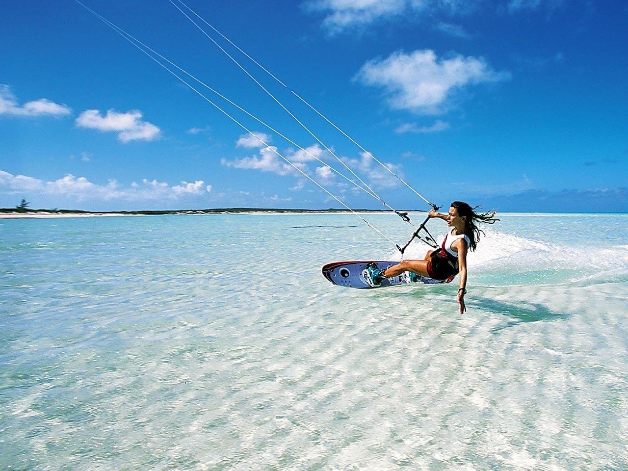 Kitesurfen, Hintergrundbild, 960p, Sportlich, Meer, 1280x960 HD Desktop