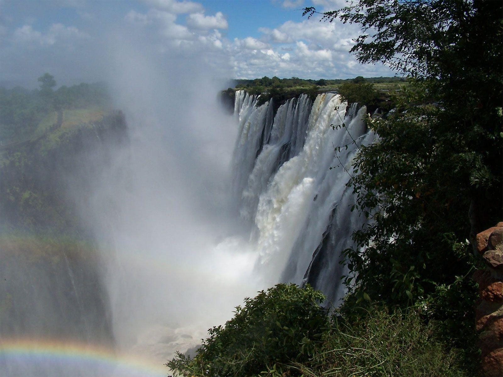 Victoriafälle, Simbabwe, Reisen, Wasserfall, Naturwunder, 1600x1200 HD Desktop