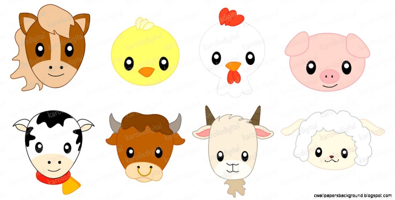 Babytiere, Clipart, Bauernhof, Tiere, Kindgerecht, 1370x700 HD Desktop