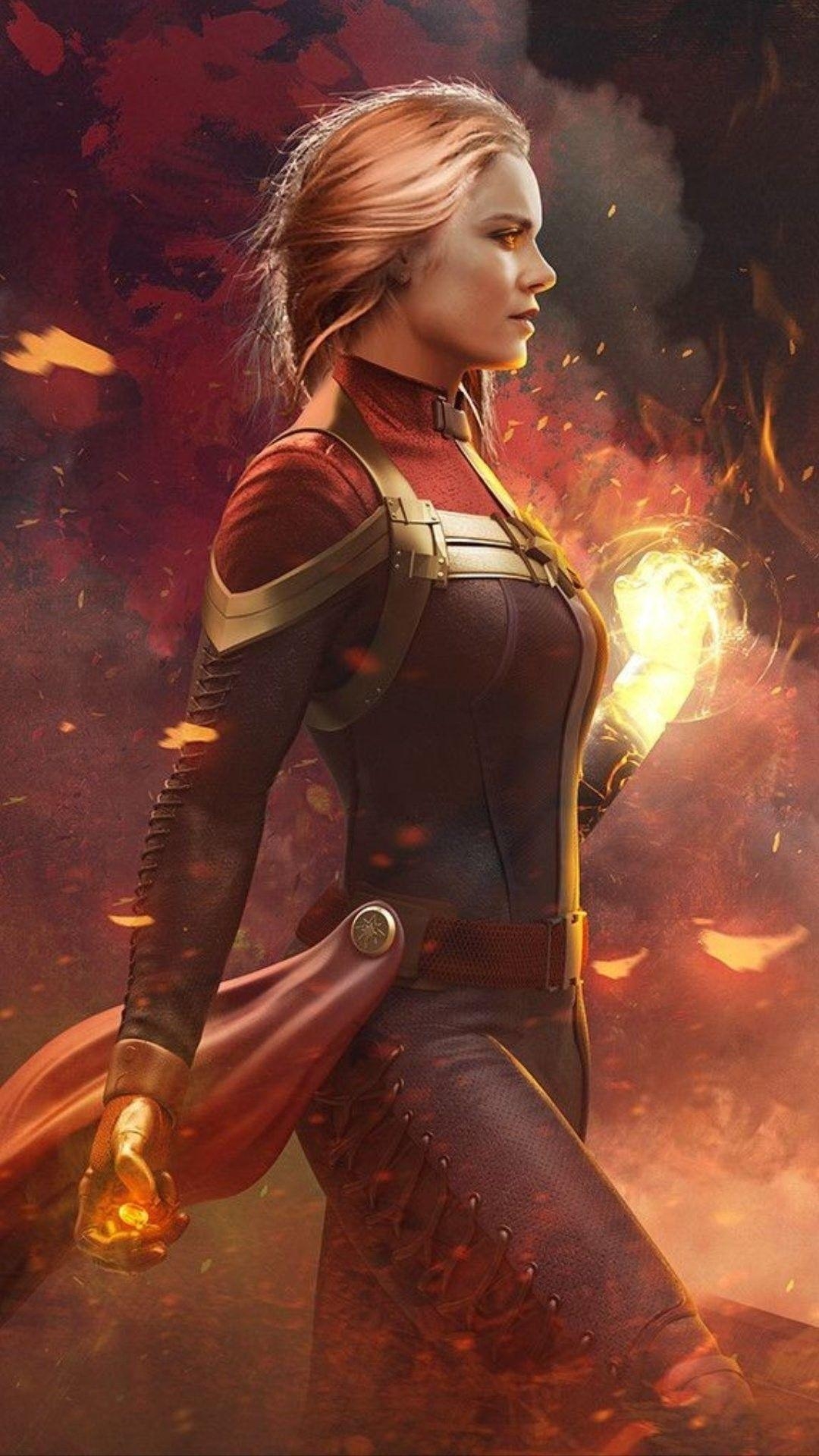 Ms. Marvel, Superheldin, Comics, Bild, Marvel, 1080x1920 Full HD Handy