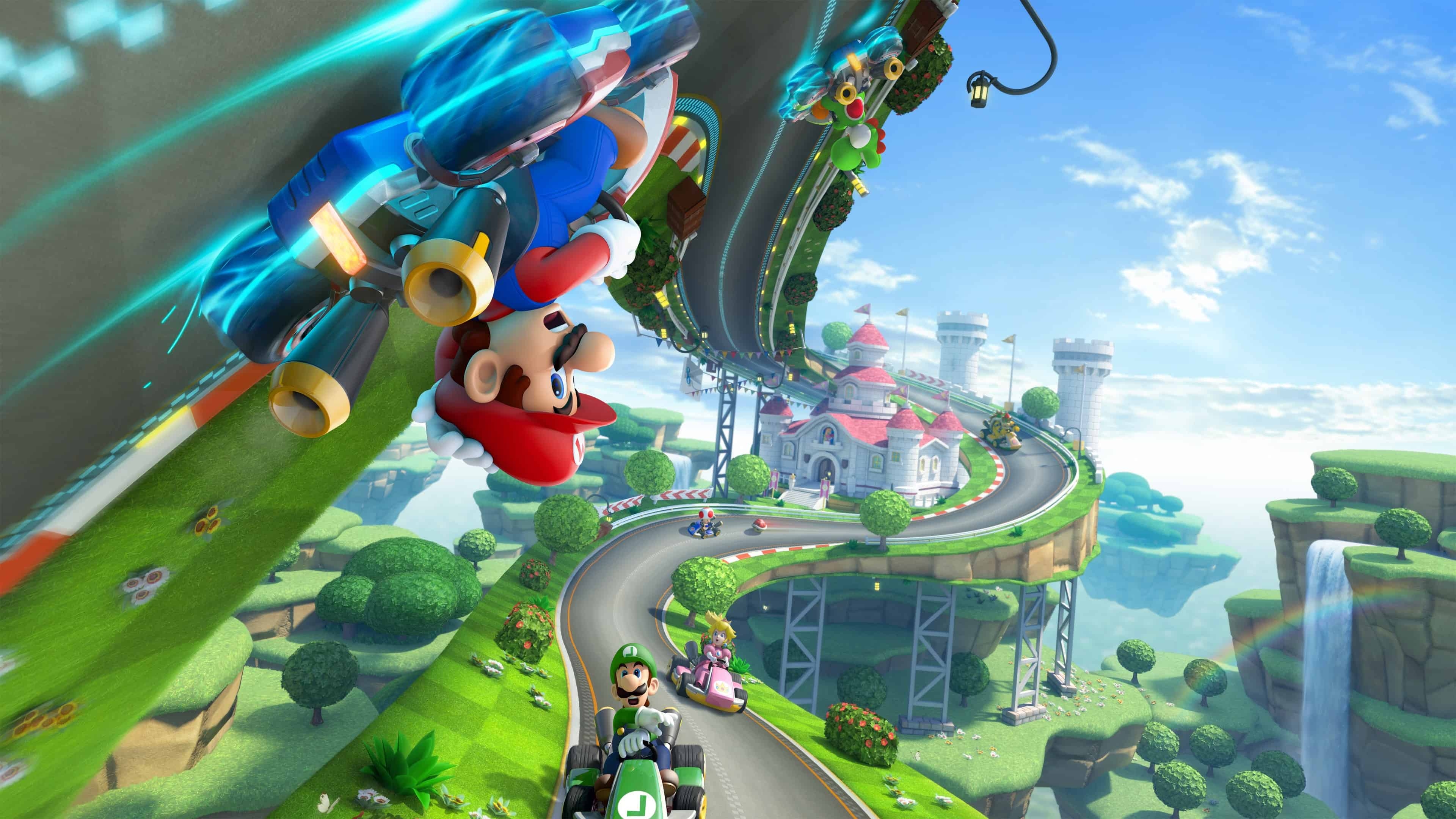 Mario Kart 8, UHD 4K, Spiele, Rennen, Nintendo, 3840x2160 4K Desktop