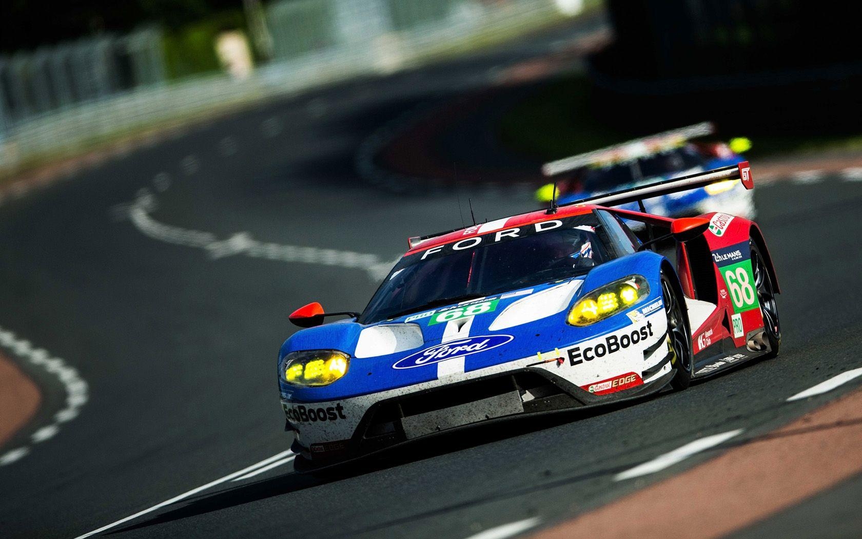 Ford GT, Le Mans, Sieg, Rennwagen, Motorsport, 1680x1050 HD Desktop