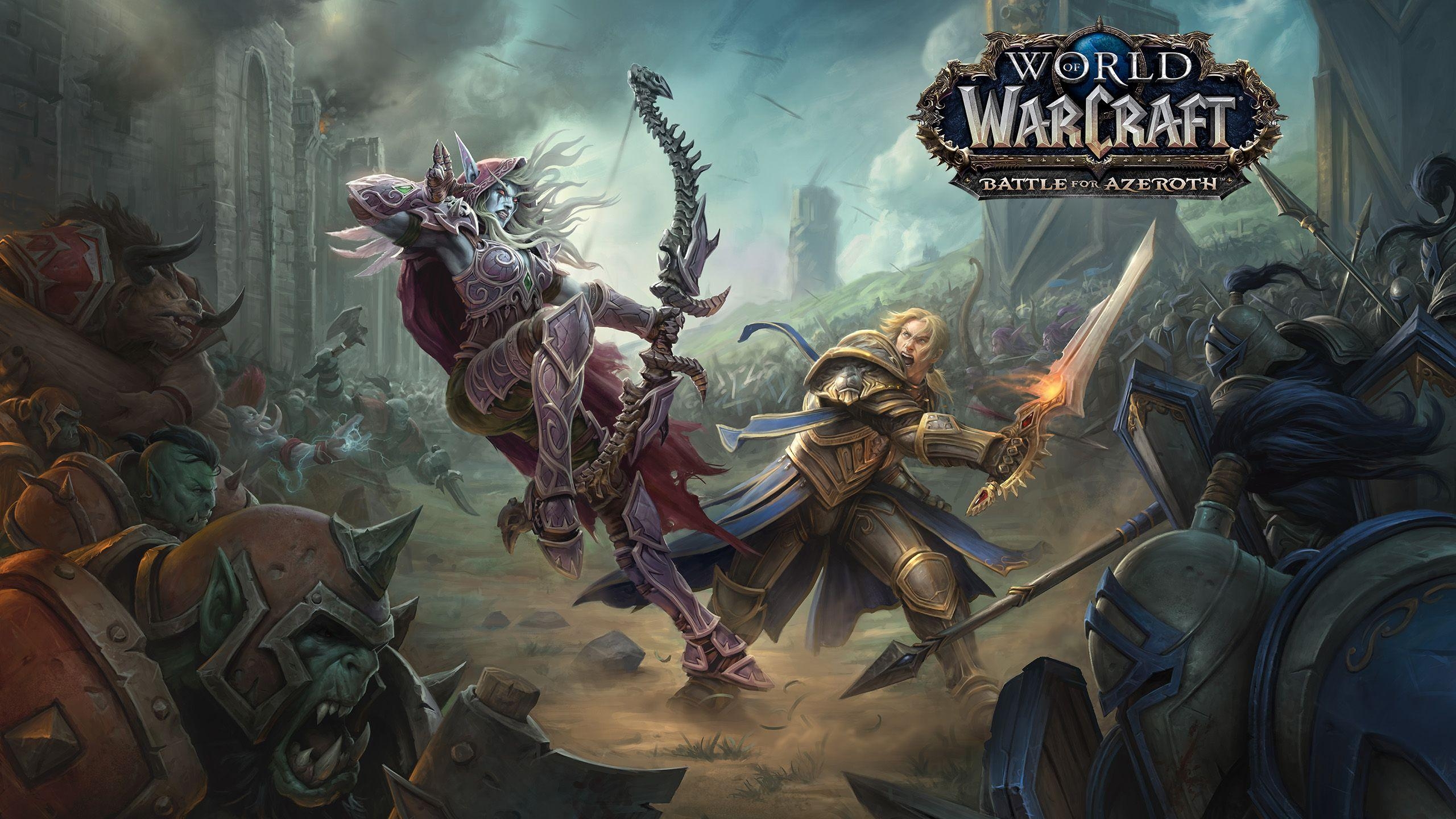 World of Warcraft, Azeroth, Gaming, Schlacht, Videospiel, 2560x1440 HD Desktop