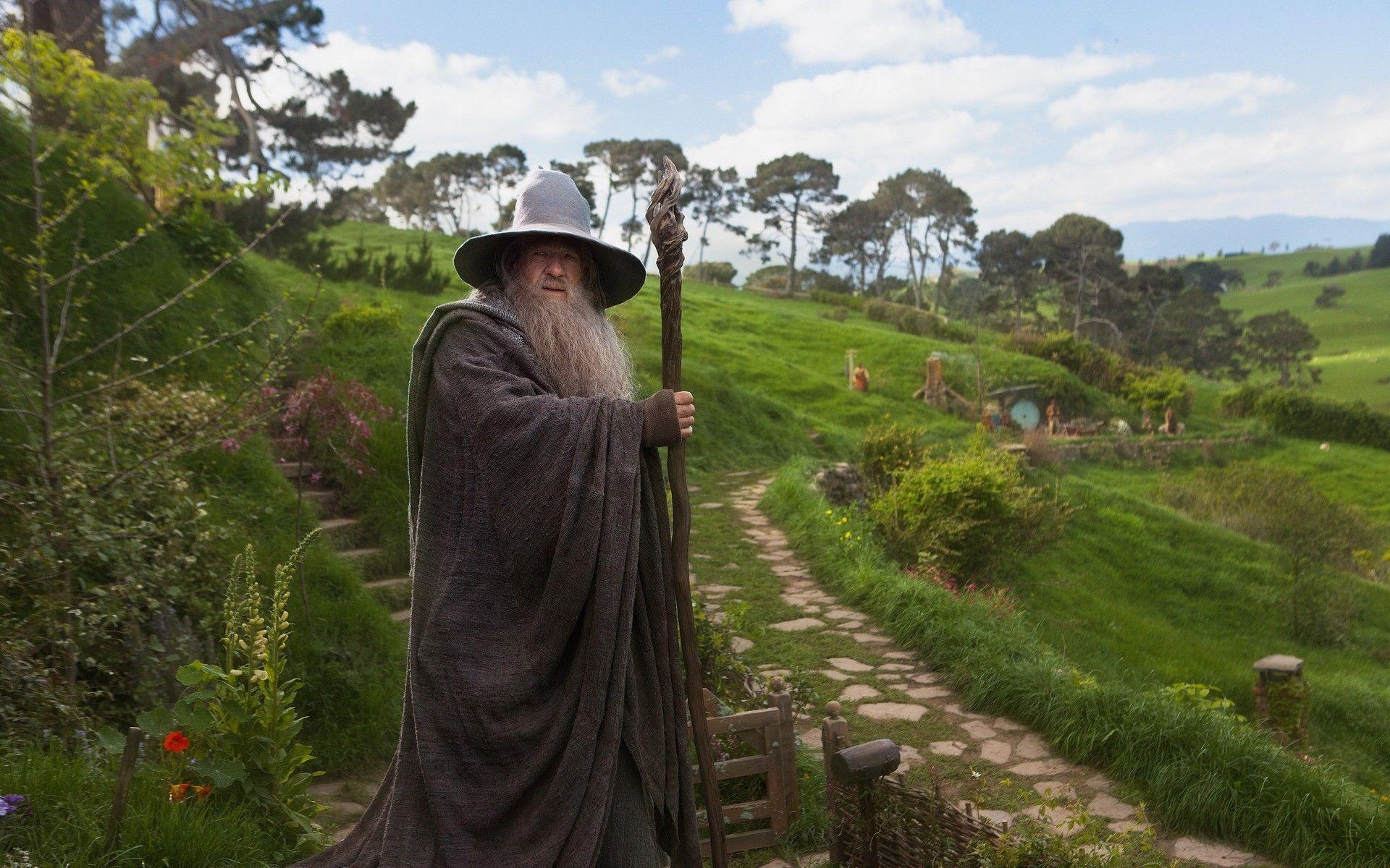 Gandalf, Herr der Ringe, Ian McKellen, Hobbit, Zauberer, 1920x1200 HD Desktop