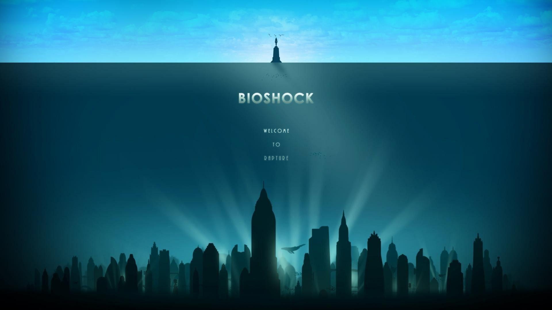 BioShock, atmosphärisch, Spielwelt, ikonisch, Grafik, 1920x1080 Full HD Desktop