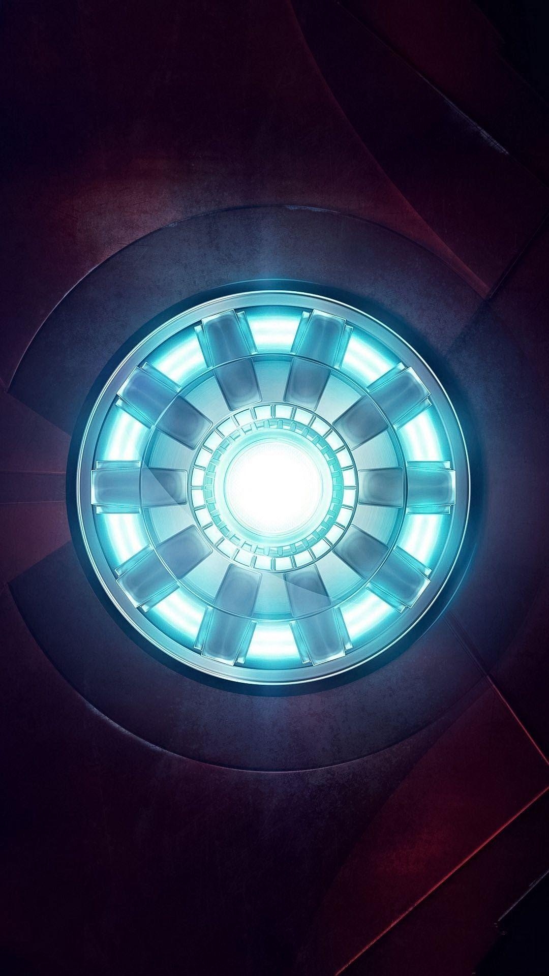 Iron Man, Arc-Reaktor, Kraftquelle, Stark, Technologie, 1080x1920 Full HD Handy