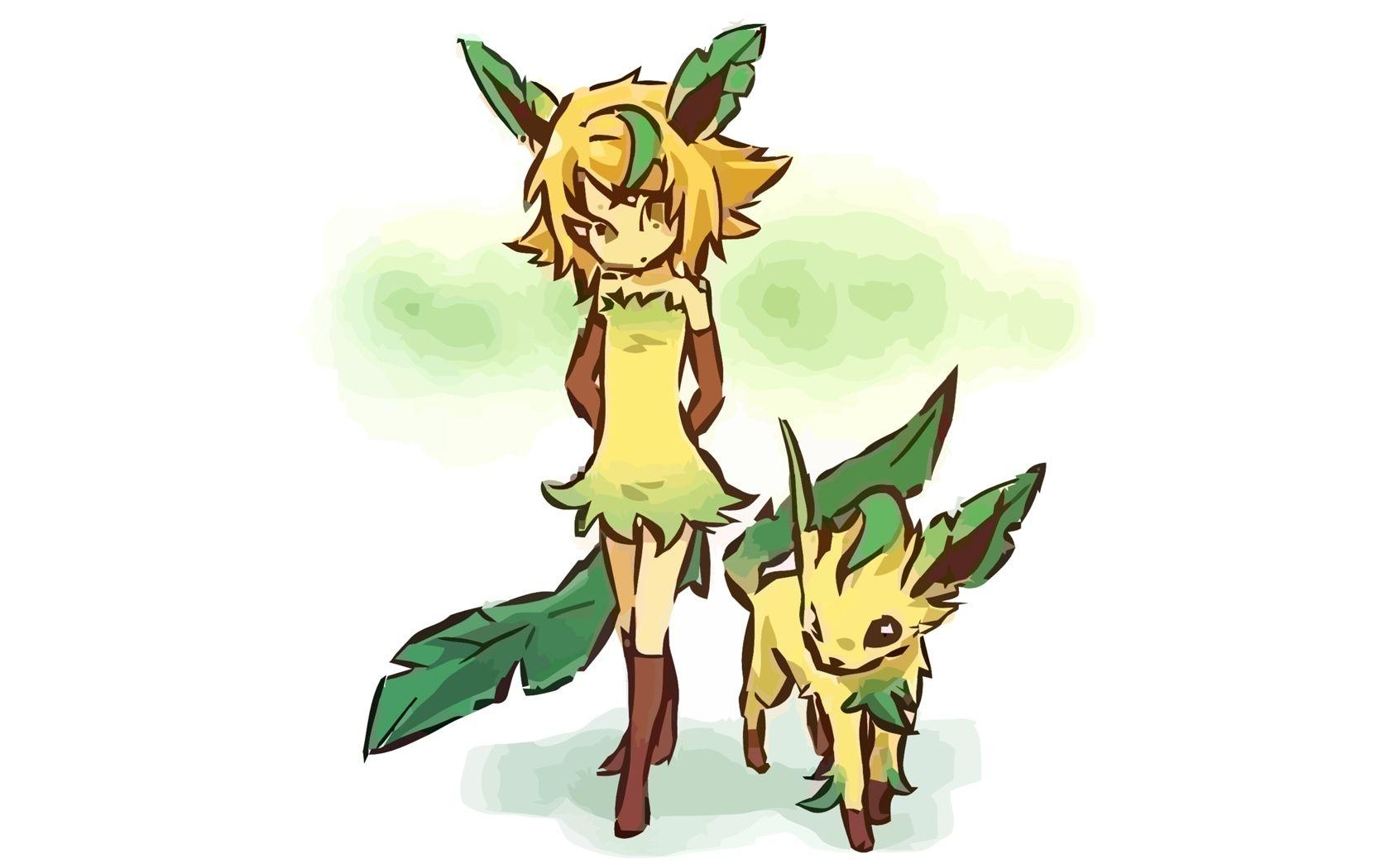 Leafeon, Anime, Bild, Pokémon, Tafel, 1680x1050 HD Desktop