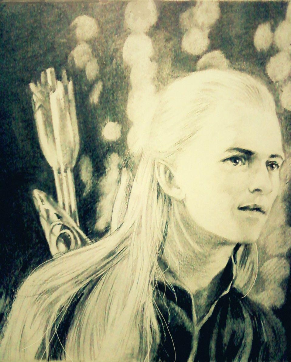 Legolas Greenleaf, Elf, Herr der Ringe, Bogenschütze, Fantasy, 960x1200 HD Handy