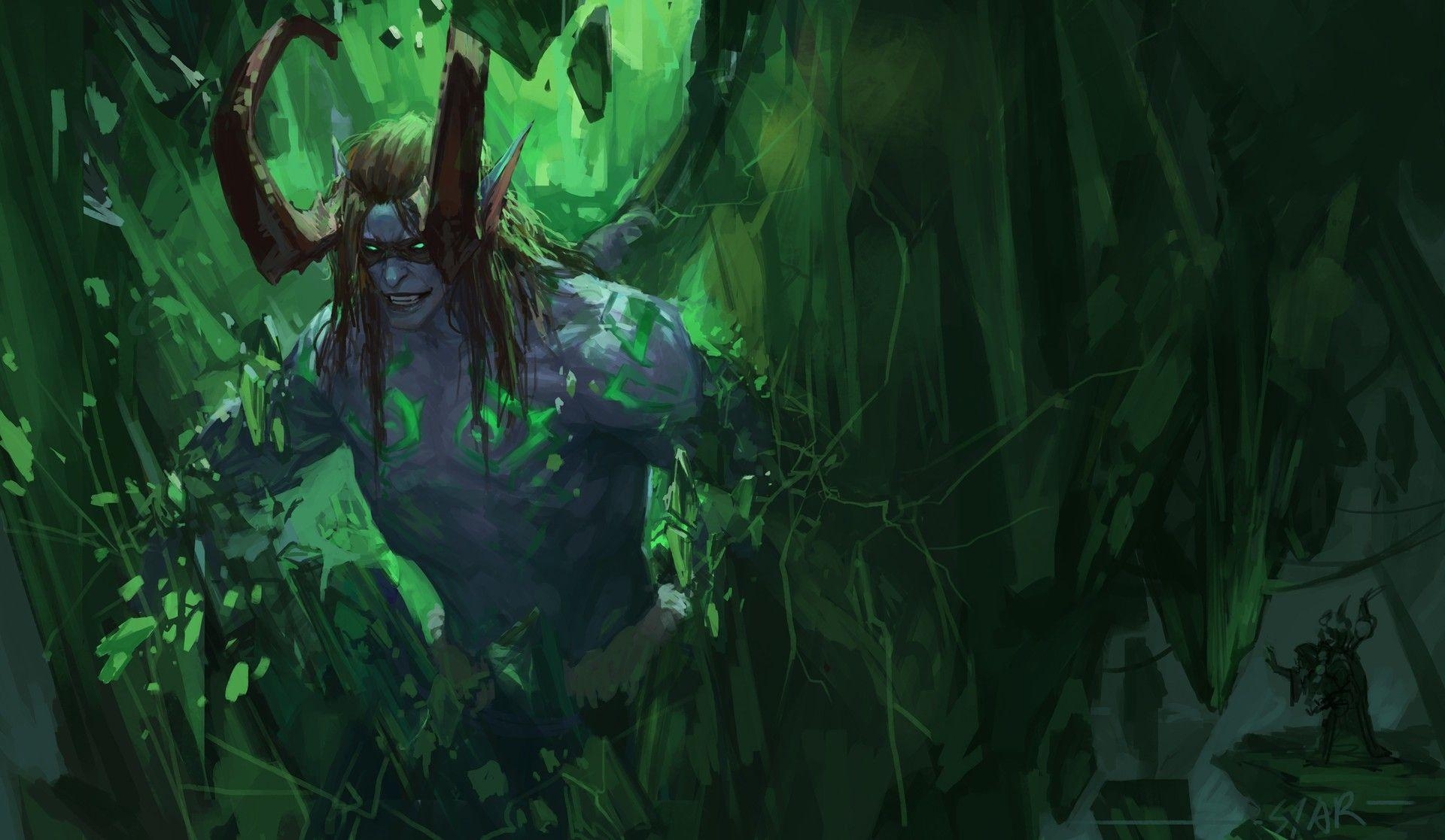 World of Warcraft, Legion, Illidan, Gaming, Abenteuer, 1920x1120 HD Desktop