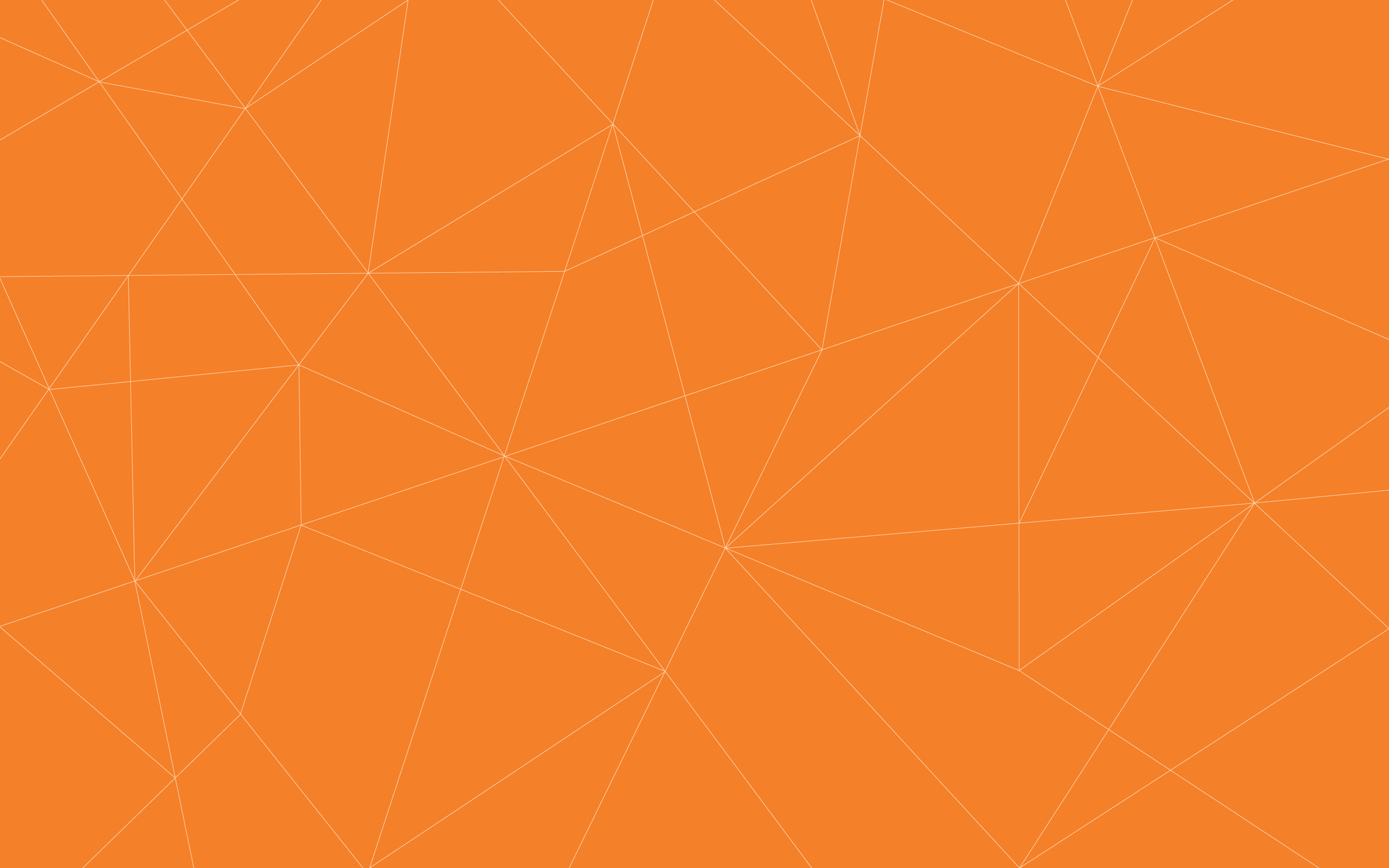 Orange, geometrisch, Desktop, lebendig, Design, 2560x1600 HD Desktop