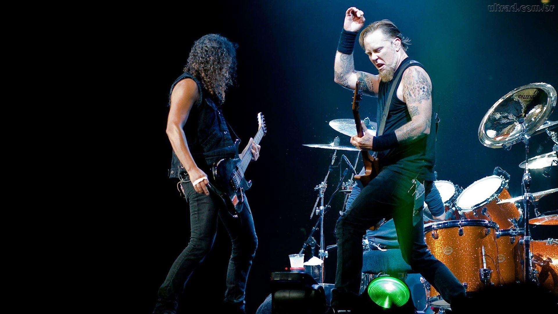 Kirk Hammett, James Hetfield, Metallica, HD, Bild, 1920x1080 Full HD Desktop