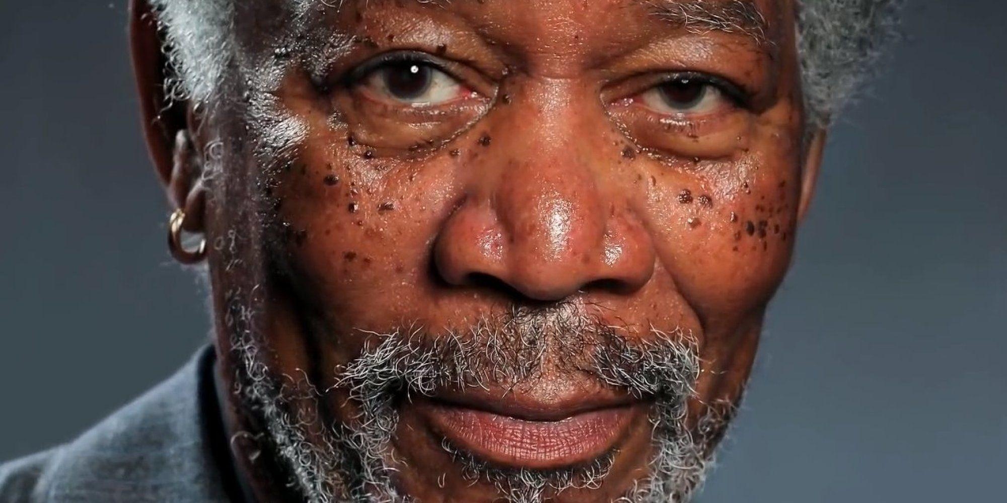 Morgan Freeman, HD, Filmikone, Schauspieler, Kino, 2000x1000 Dual Screen Desktop