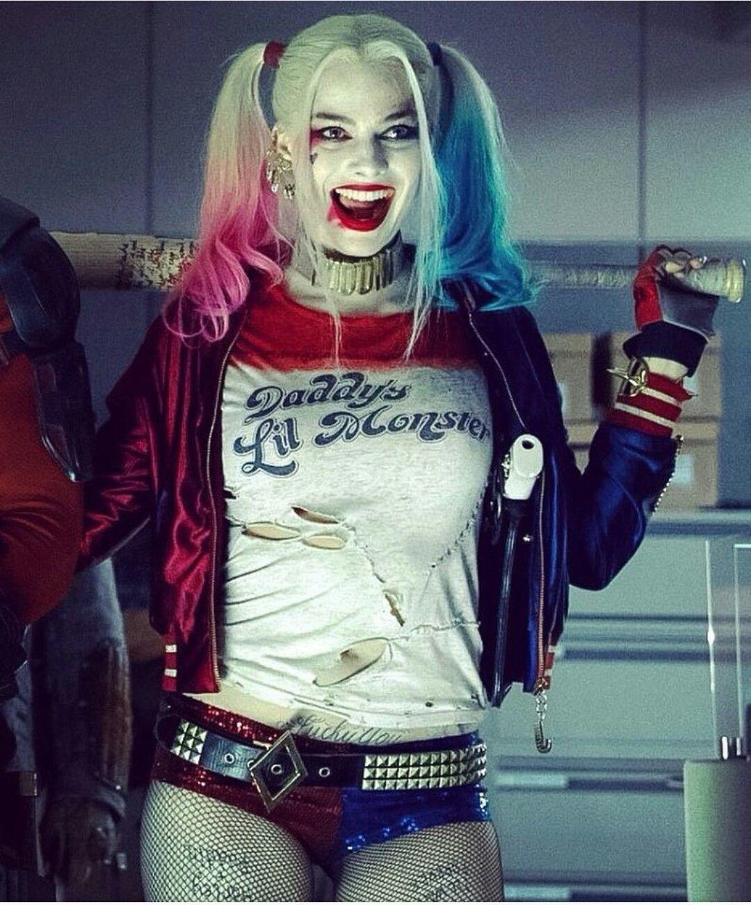 Margot Robbie, Harley Quinn, Suicide Squad, HD, Kino, 1080x1310 HD Handy