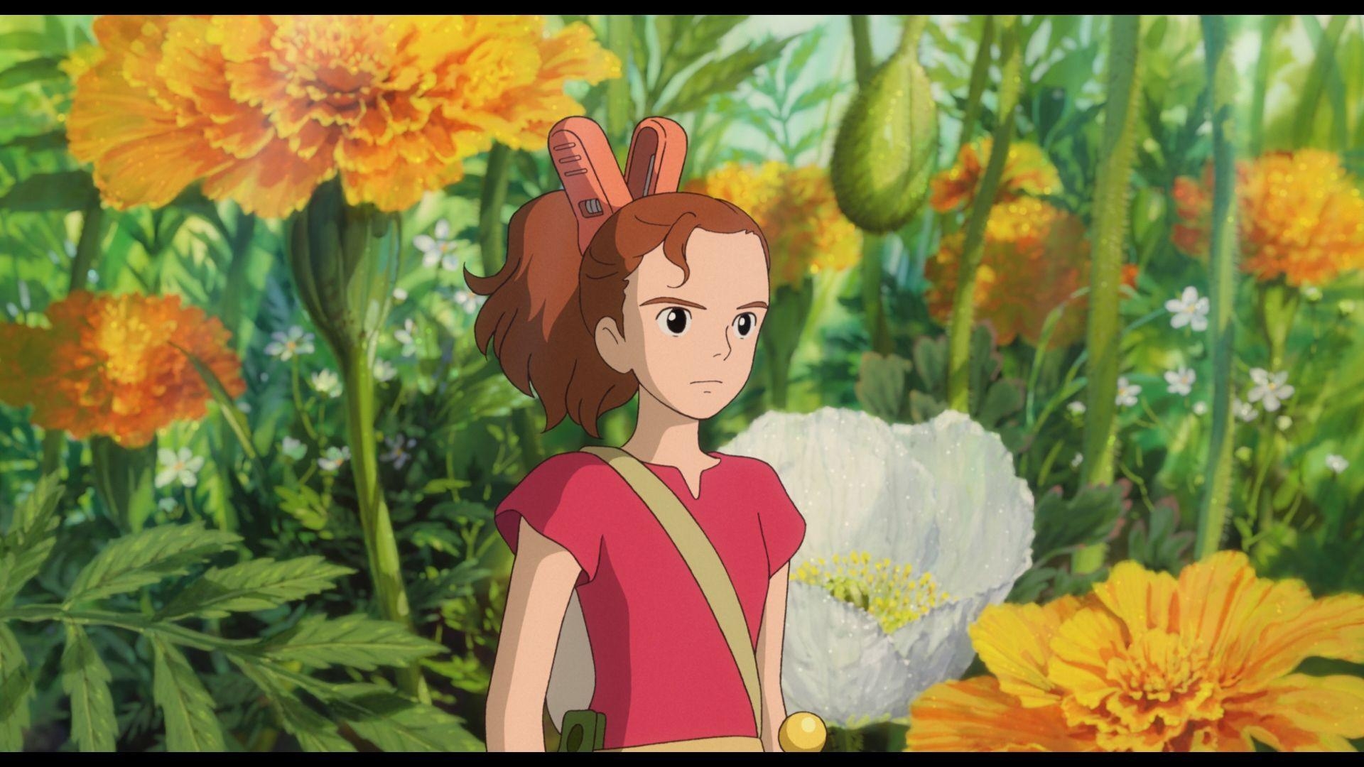 Arrietty, Anime, Geheime Welt, Hintergrund, Ghibli, 1920x1080 Full HD Desktop