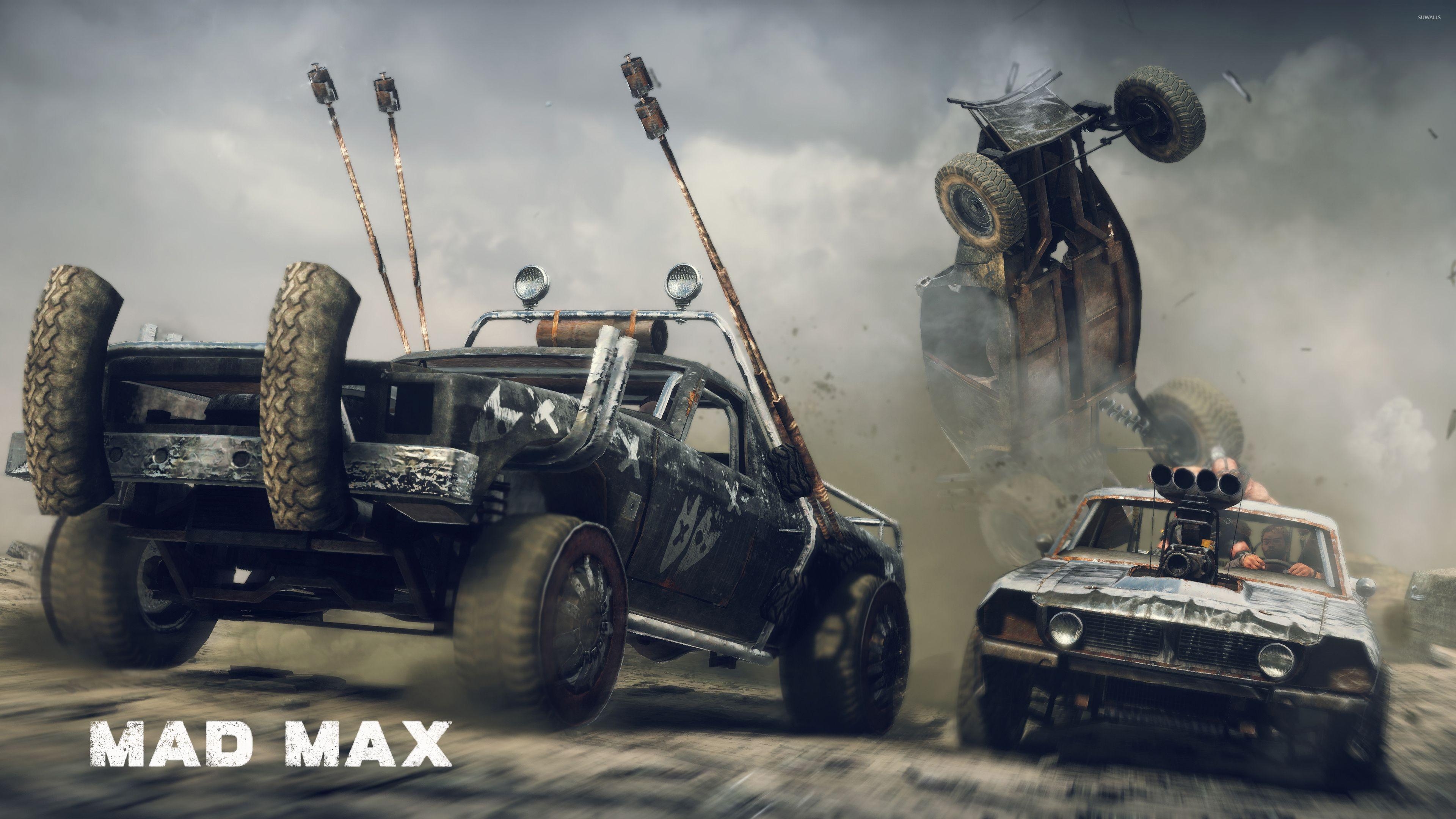 Mad Max, Auto Schlacht, Spiel, Hintergrund, Road Warrior, 3840x2160 4K Desktop