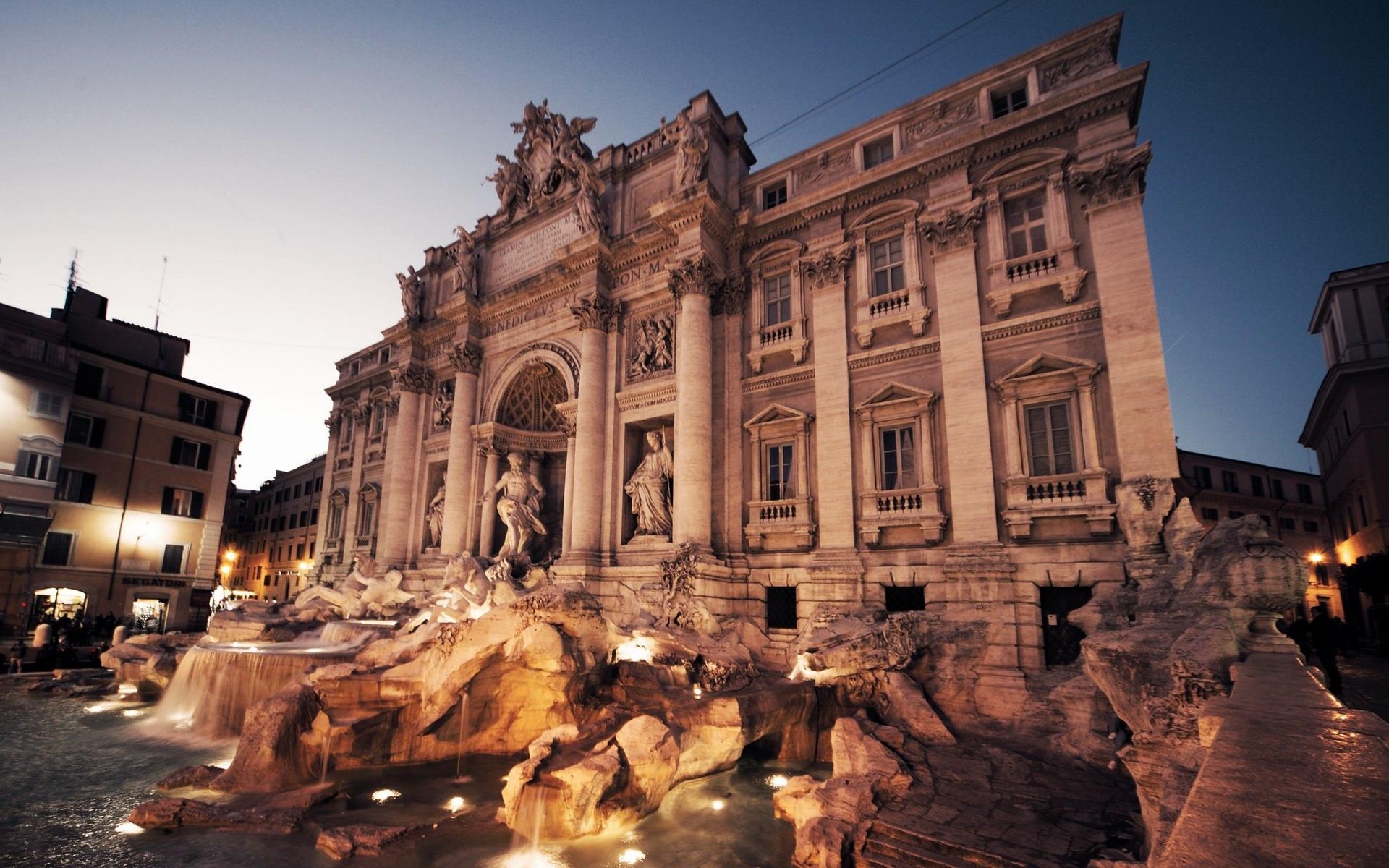 Trevi-Brunnen, Rom, Beste Perspektive, Italien, Architektur, 1920x1200 HD Desktop