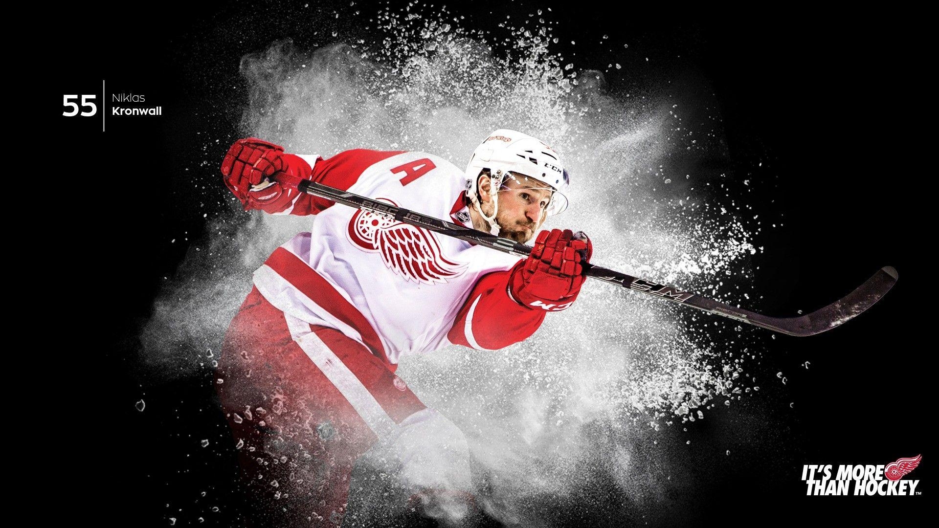 HD Bild, Detroit Red Wings, Hintergrund, Widescreen, Eishockey, 1920x1080 Full HD Desktop