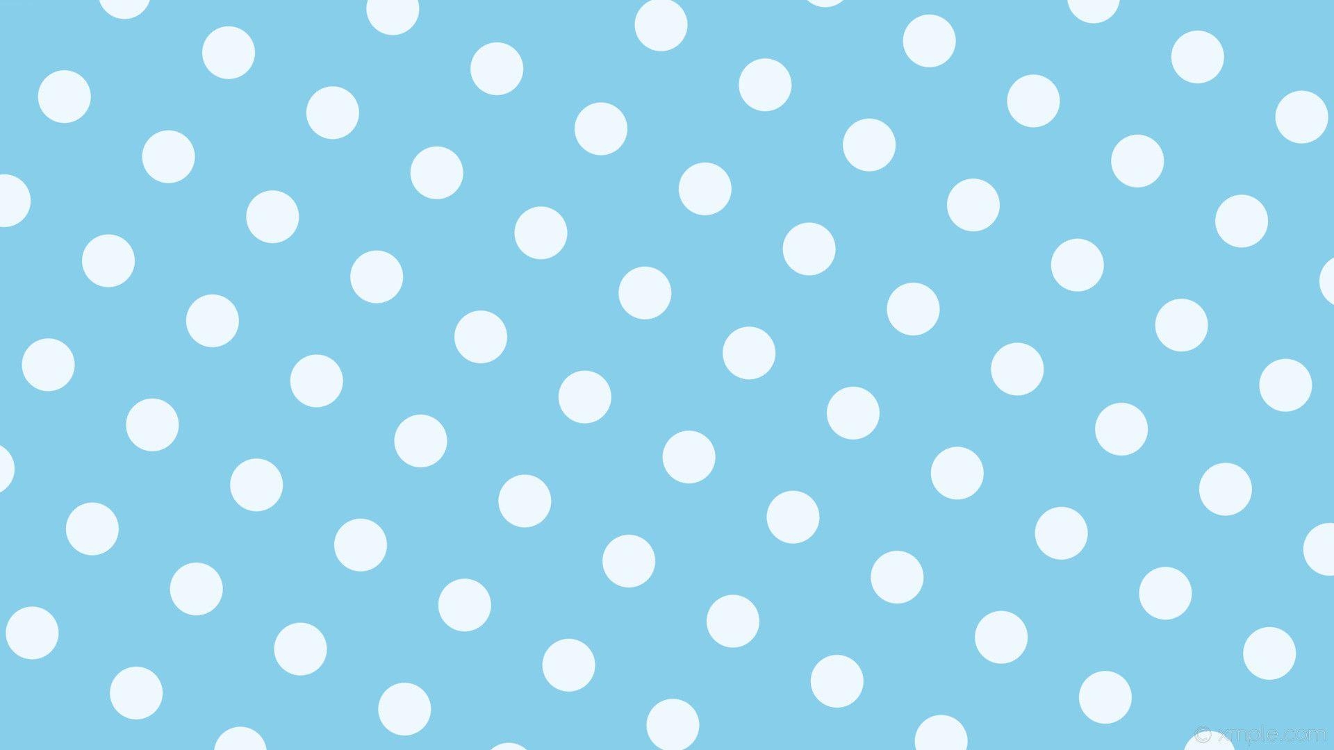 Blaue Punkte, Polka Dots, Dekor, Design, Wohnzimmer, 1920x1080 Full HD Desktop