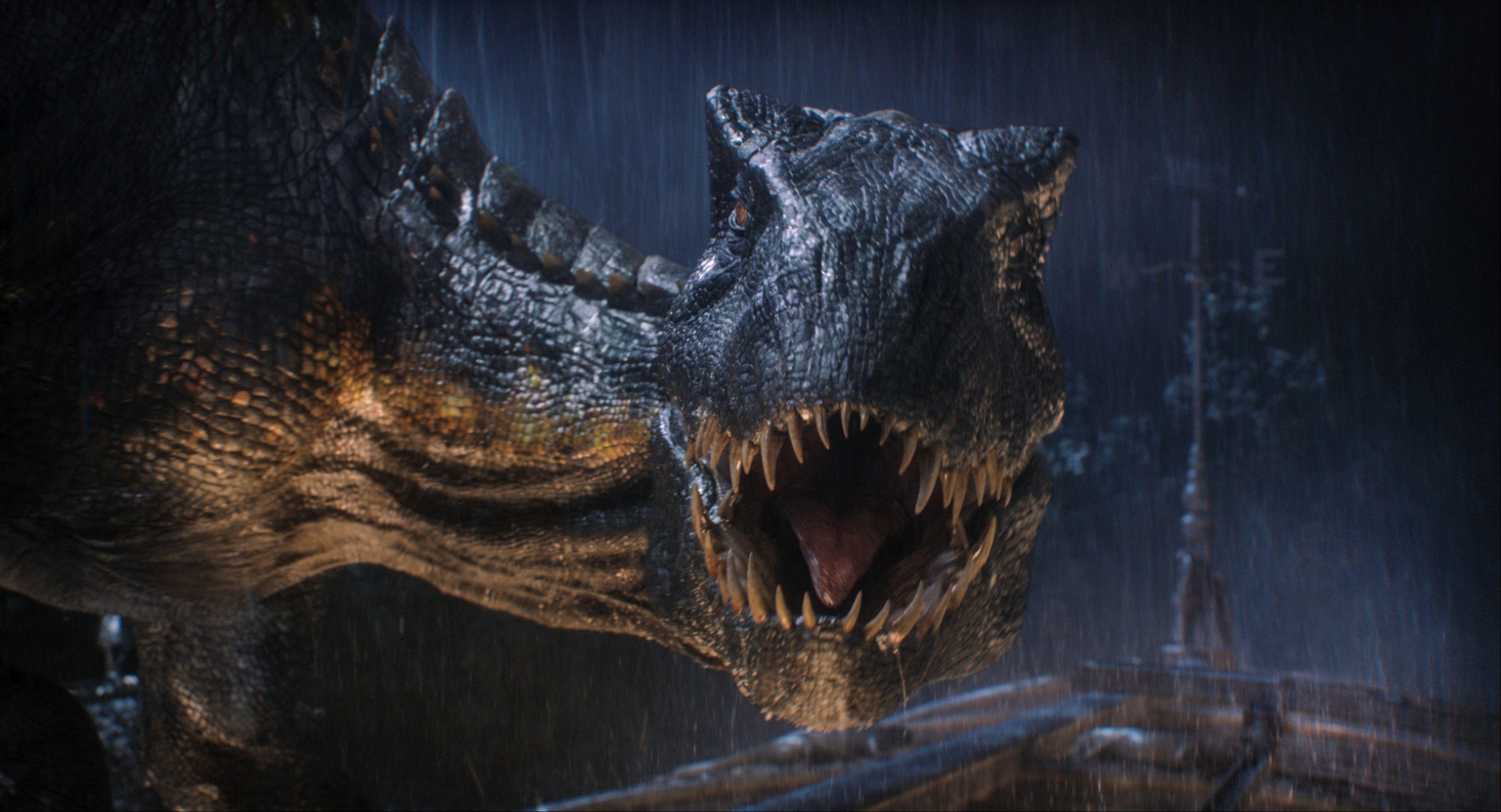 Jurassic World, T-Rex, Fallen Kingdom, Dinosaurier, Film, 3600x1950 HD Desktop