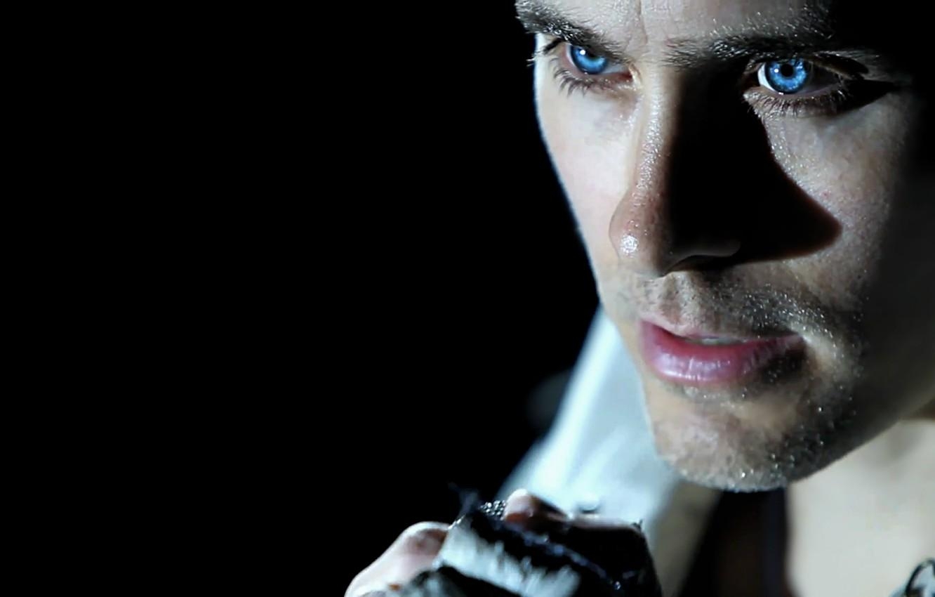 Jared Leto, Sänger, blaue Augen, Desktop, Musiker, 1340x850 HD Desktop