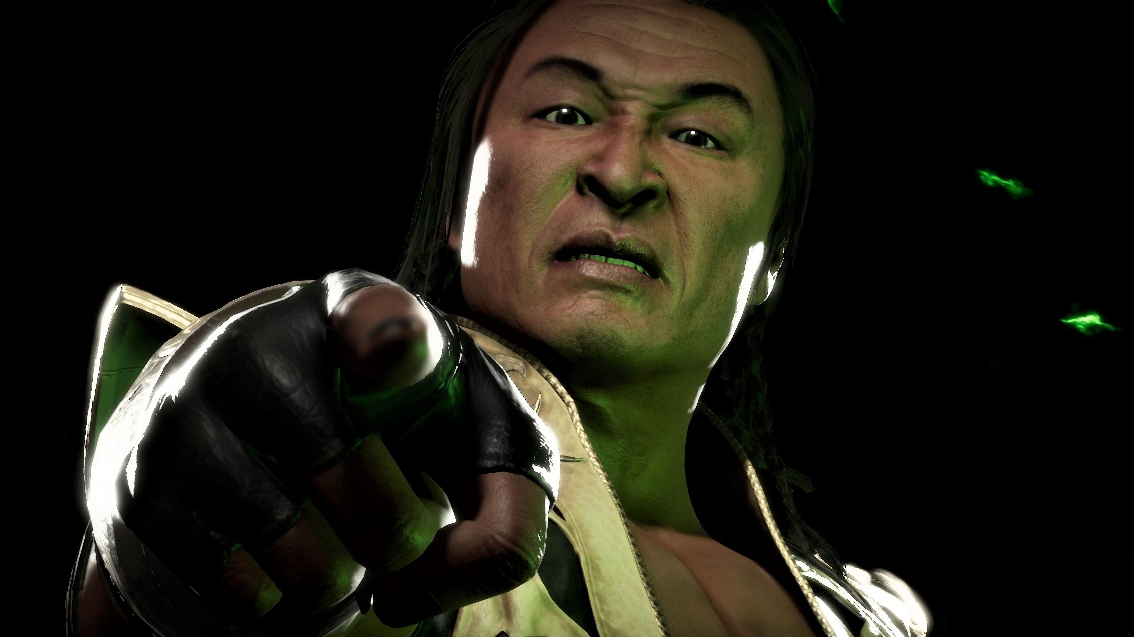 Shang Tsung, Mortal Kombat, Spielfigur, 4K, Hintergrund, 3840x2160 4K Desktop