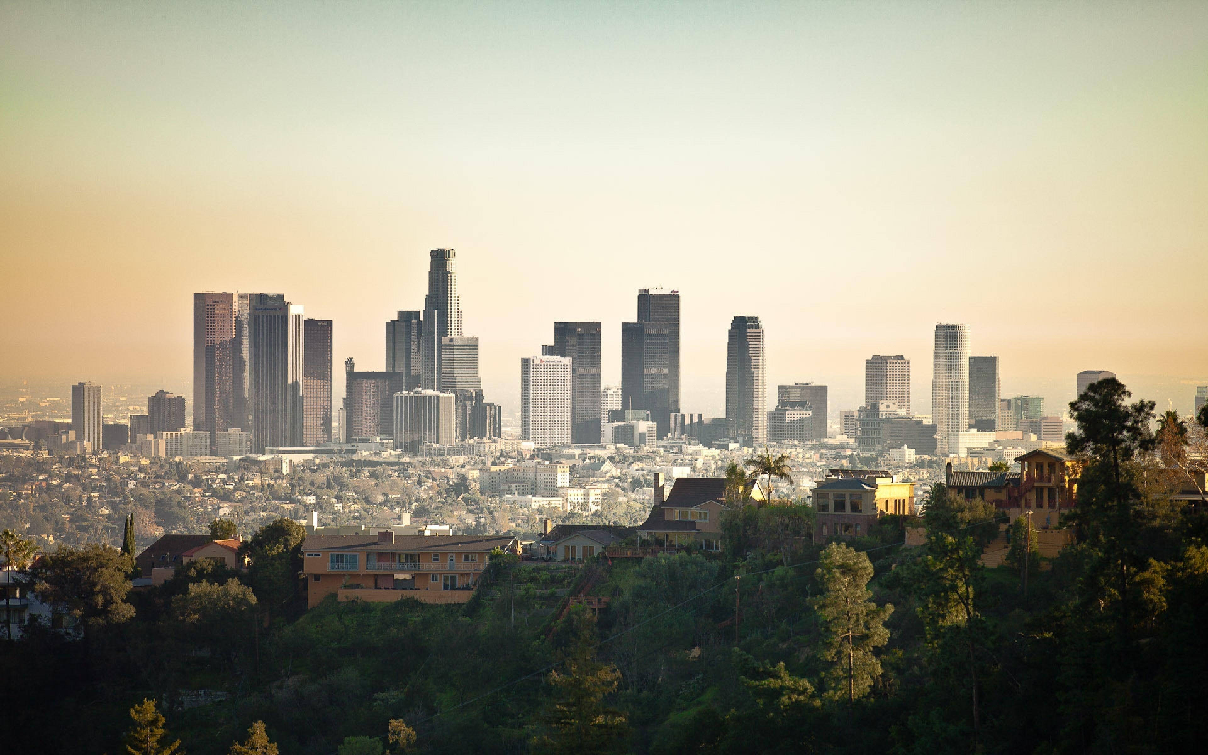 Los Angeles, Kalifornien, Stadt, Hintergrund, Reisen, 3840x2400 4K Desktop