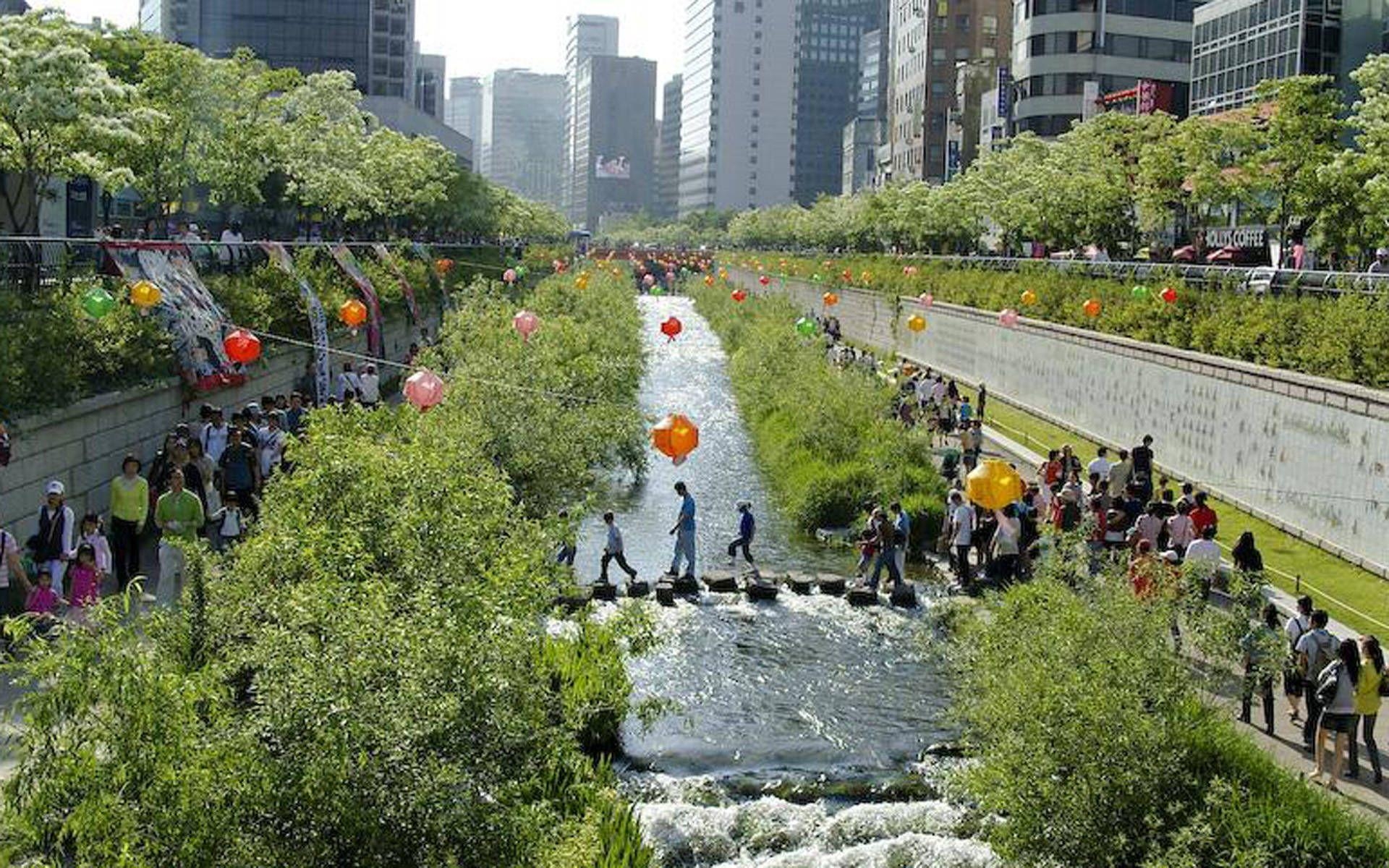 Seoul Stadt, Festival, Südkorea, Hintergrund, Reisen, 1920x1200 HD Desktop