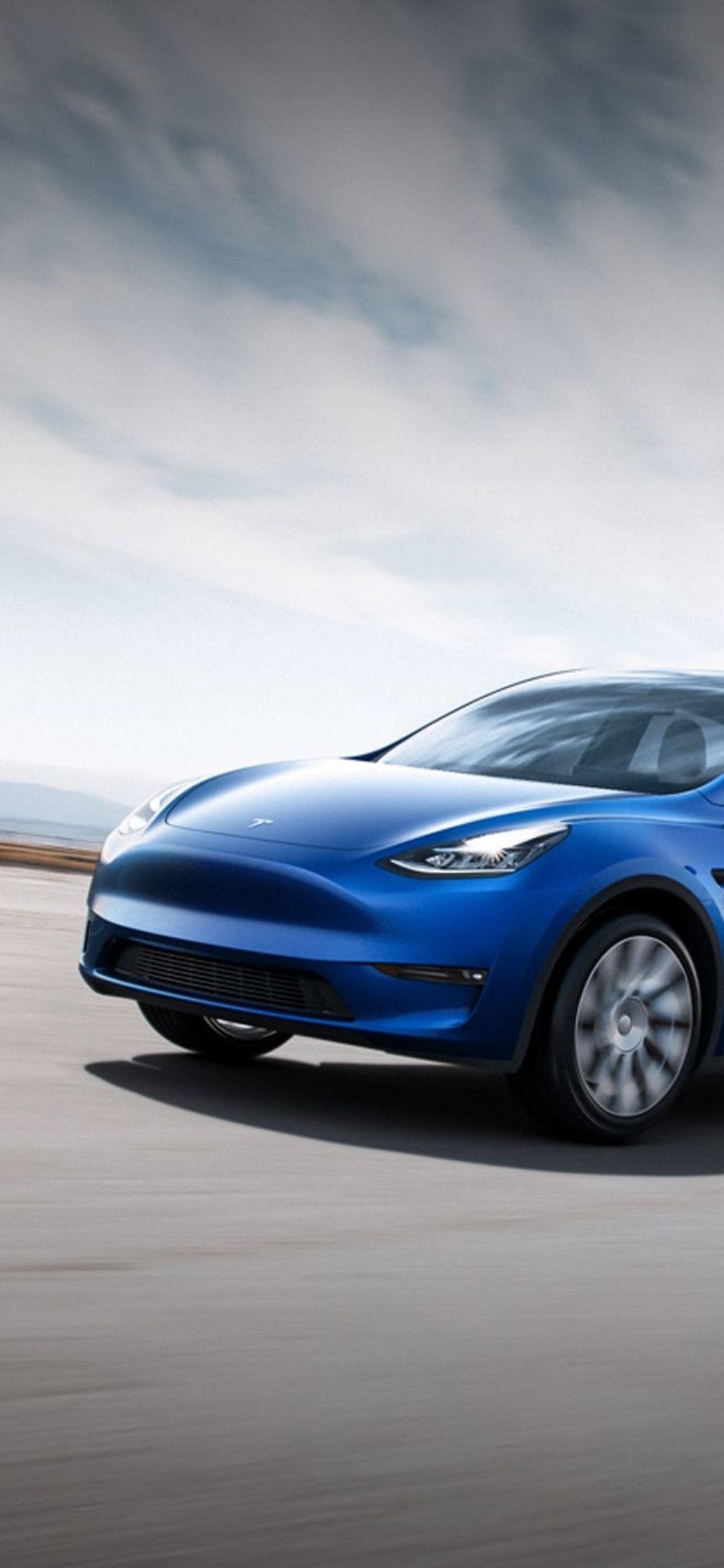 Tesla Model Y, iPhone XS, HD, Autos, 4K, 1250x2690 HD Handy