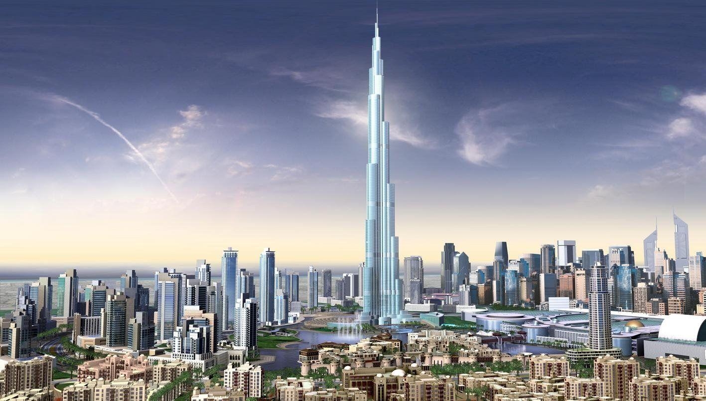 Burj Khalifa, Dubai, HD, Turm, Vereinigte Arabische Emirate, 1420x810 HD Desktop