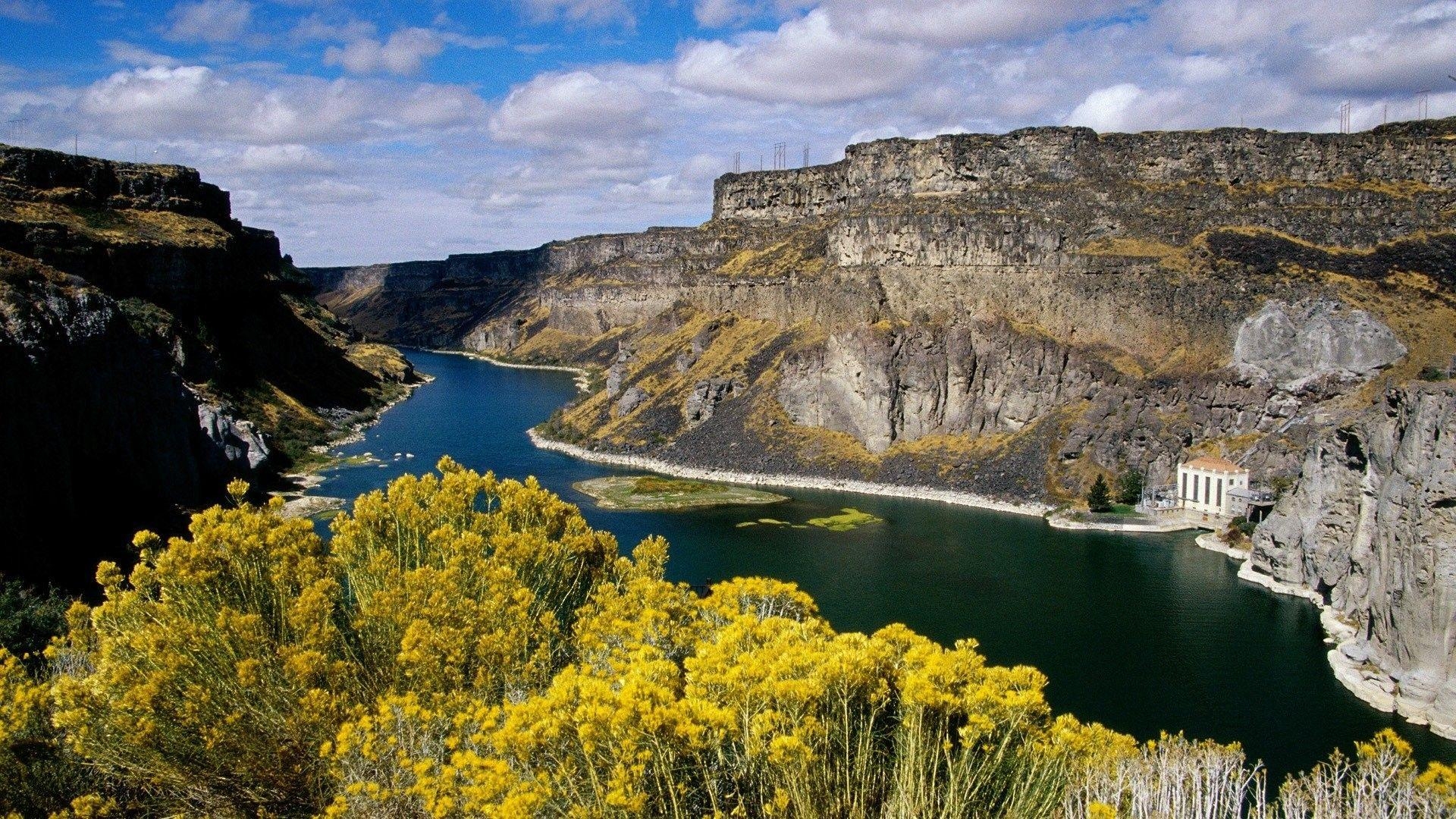 Idaho, Flüsse, Wasserfälle, Natur, Parks, 1920x1080 Full HD Desktop