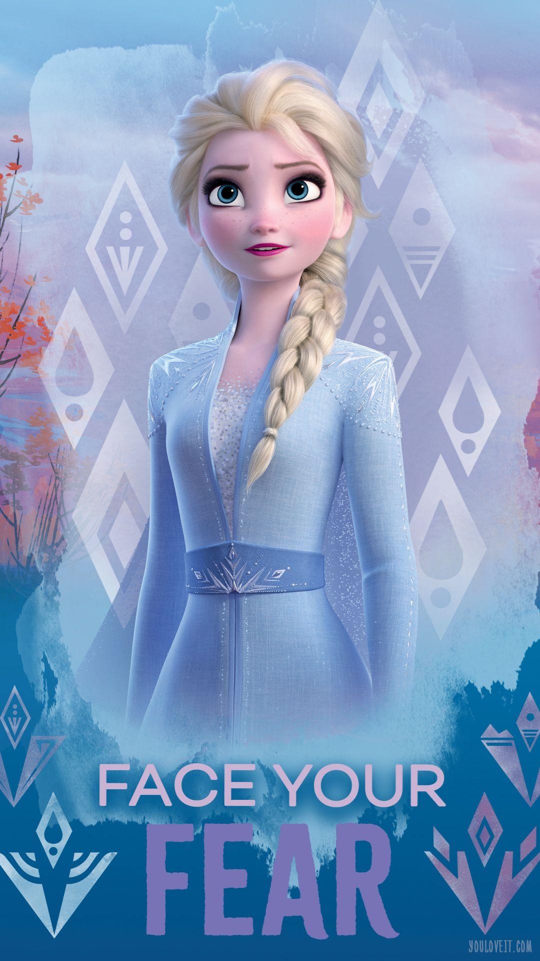 Elsa, Frozen 2, Handy, Abenteuer, Kostenlos, 1080x1920 Full HD Handy