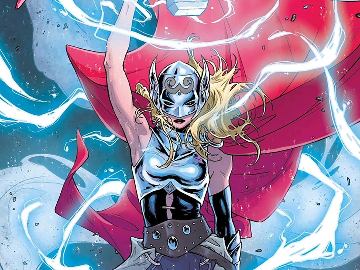 Thor Love Thunder, Jane Foster, weibliche Thor, Marvel Comics, 1400x1050 HD Desktop