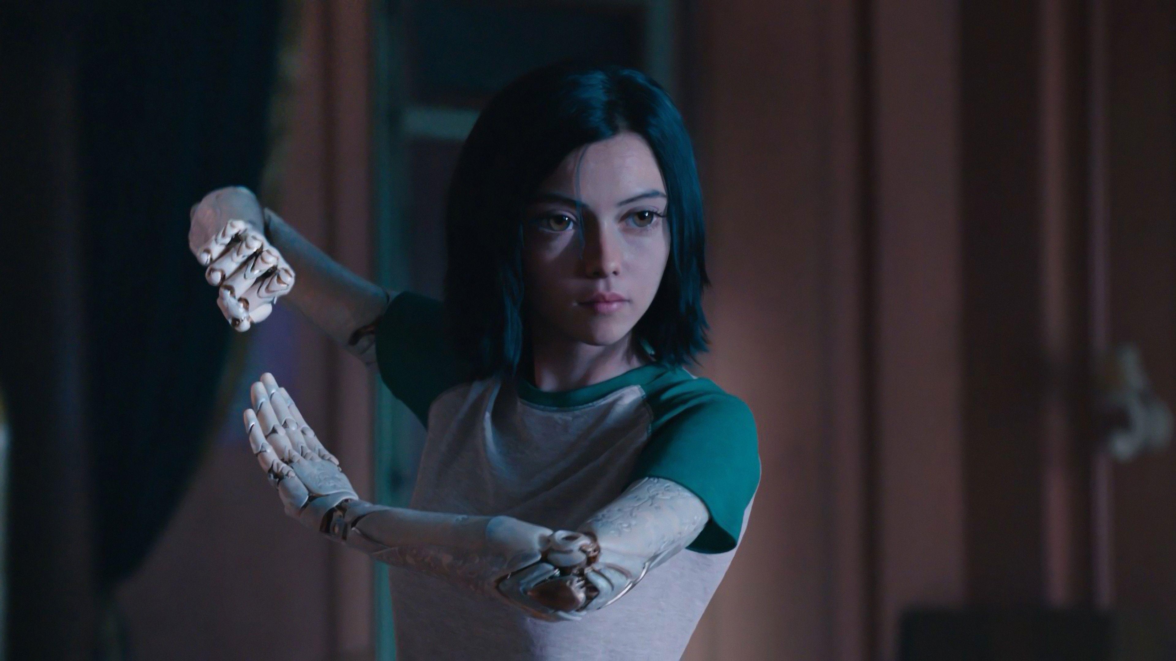 Alita Battle Angel, 4K Ultra HD, Hintergrund, Film, 3840x2160 4K Desktop