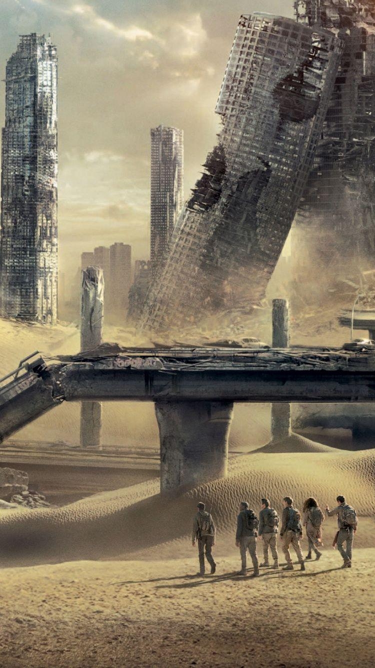 Download, Maze Runner, Film, Scorch Trials, Abenteuer, 750x1340 HD Handy