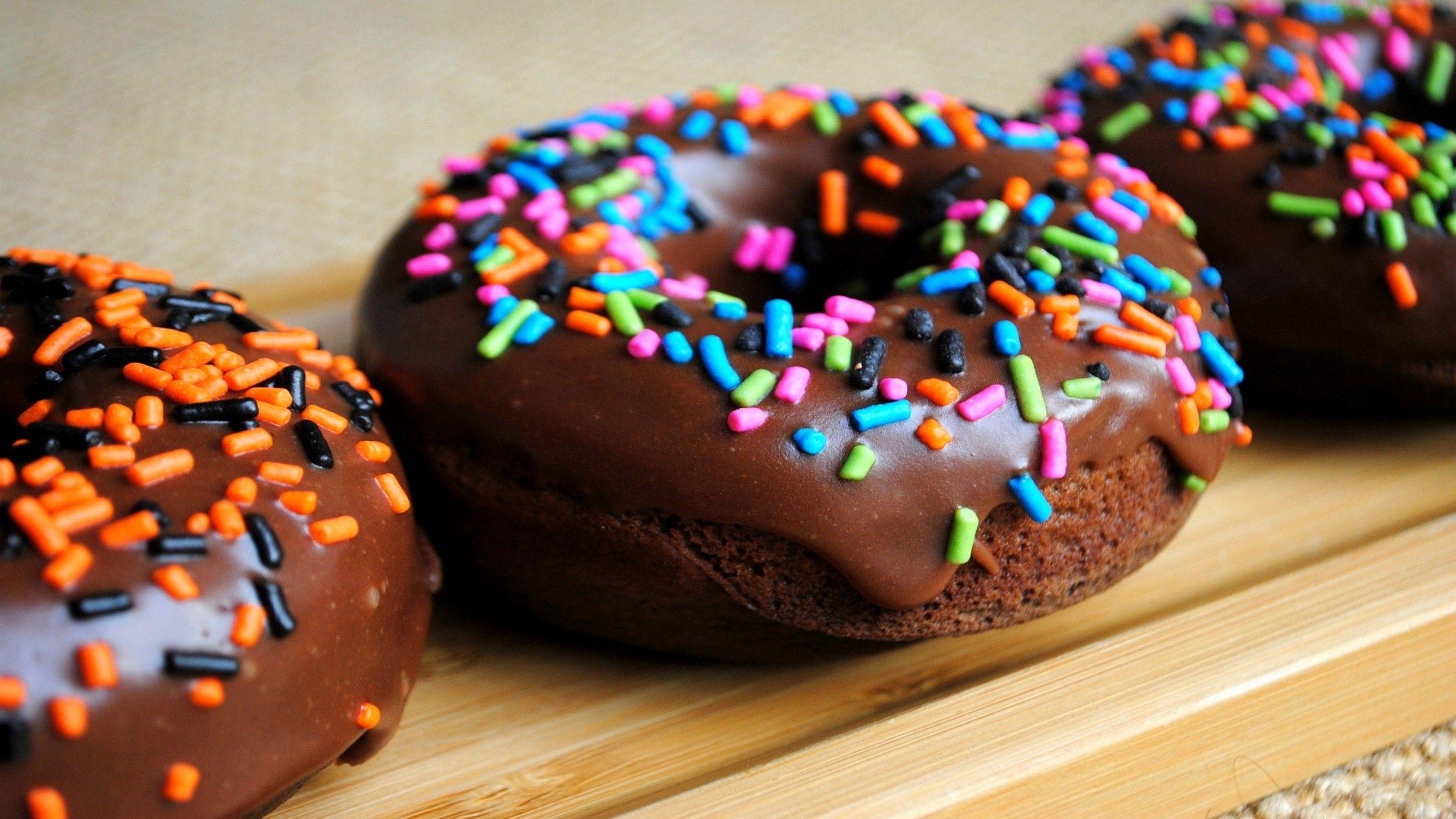 Donut, Schokolade, mmmm, PC, HD, 2400x1350 HD Desktop